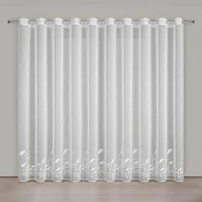 ZÁCLONA NA KRÚŽKOCH TASHA 400X250 CM VZOROVANÁ