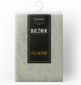 OBRUS BLINK 15 35X140 CM STRIEBORNÝ