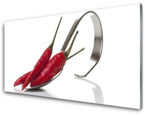 Obraz plexi Chilli lyžica kuchyňa 120x60 cm