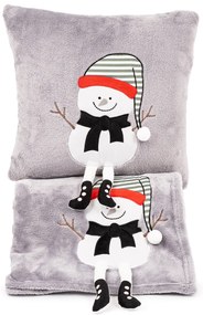 4Home Vianočná deka Frosty Snowman, 150 x 200 cm