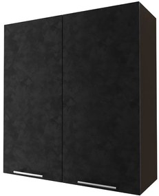 Skrinka do kuchyne Malmo Ares black W4/90 lava