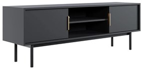 Televízny stolík ELI čierny