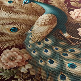 Obraz – Elegantný páv (120x50 cm)