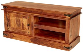 furniture-nabytek.cz - TV stolík rustikálny z masívneho dreva palisander 120x55x45