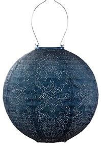 Lumiz SOLÁRNY LAMPÁŠ ROUND 28,9X30 CM MODRÁ