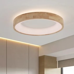Brilagi-LED Stropné svietidlo FALCON WOOD LED/40W/230V 3000/4000/6000K 60 cm drevo