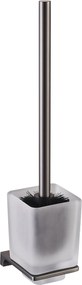 Slezák - RAV WC kefa, sklenená miska NIL - NLA0500MG, Metal Grey