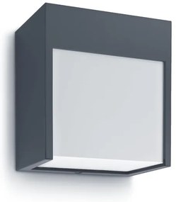 Brilagi - LED Vonkajšie nástenné svietidlo TERNI LED/12W/230V antracit IP44
