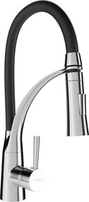 Mexen Aster kuchynská batéria, chróm/čierna - 73450-07