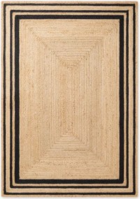 Koberec Hanse Home Looma prírodný / zlatý / čierny