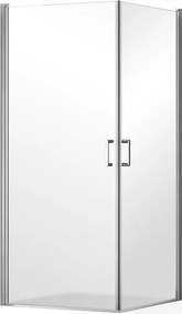 Roltechnik Outlet Sprchový kút OBCO1+OBCO1 s dvojkrídlovými dverami - bez vaničky ROTH-Variant: rozmery: 100x90 cm - (OBCO1-90_OBCO1-100), ROTH-Profi…