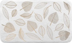 Biela textilná kúpeľňová predložka 45x75 cm Joya – douceur d'intérieur