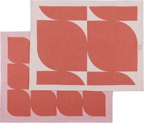 Bavlnené utierky v súprave 2 ks 50x63 cm Abi – noo.ma