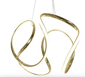Elegantné moderné LED stropné svietidlo s diaľkovým ovládaním čierna
