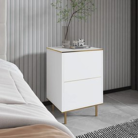 Nočný stolík Imaj Marble White