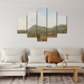 Obraz - Simon Denis,  View Near Naples, reprodukcia (150x105 cm)