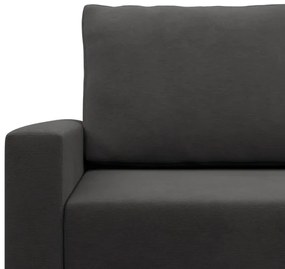 Rohová rozkladacia sedačka BLANK Comfort pravá, sivá