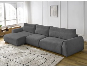 Sivá rohová pohovka Aden – Bobochic Paris