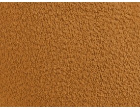 Kreslo z textílie buklé v horčicovej farbe Janissaire – Bobochic Paris