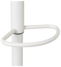 Biele barové stoličky s nastaviteľnou výškou z imitácie kože v súprave 2 ks (výška sedadla 72 cm) – Casa Selección