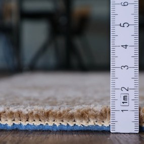 Spoltex, Metrážny koberec Milano 43 tm. béžový, na mieru, šíře 4m,5m, béžová, filc, detská izba