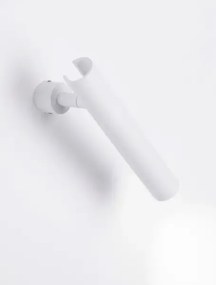 Minimalistické nastenné svietidlo Arlo Biela