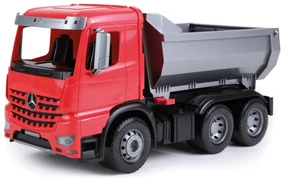 Lena Auto sklápač Worxx plast 46cm 1:15 v krabici Mercedes Arocs 04610