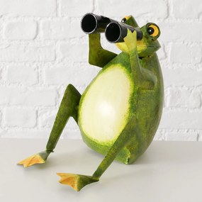 Záhradná kovová figúrka Fredo, 31x31 cm, zelená