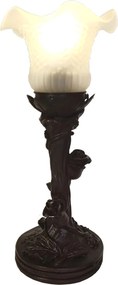 Stolná Tiffany lampa Arjean - Ø 12*31 cm