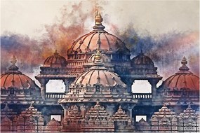Obraz - Akshardham, Nové Dílií, India (90x60 cm)