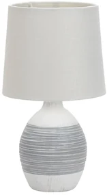 PROXIMA.store - Dizajnová stolná lampa AMBON FARBA: sivá
