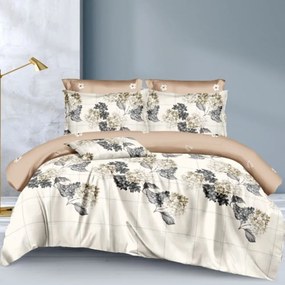 Jemné mikroplyš obliečky Homa KORA VINTAGE 3-dielna sada 140x200 cm