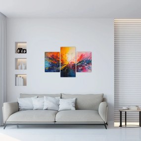 Obraz - Farebná abstrakcia (90x60 cm)