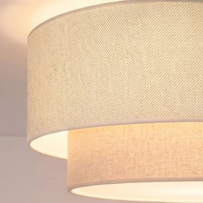 Brilagi - LED luster BOHO ECO na lane 1xE27/10W/230V pr. 40 cm krémový