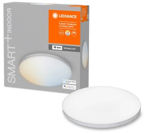 LEDVANCE Chytré stropné LED osvetlenie SMART WIFI FRAMELESS, 20W, teplá biela-studená biela, 30cm, okrúhle