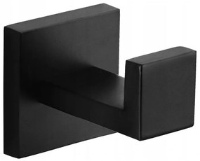 Kúpeľňový vešiak na uteráky MAXMAX MEXEN VOX - čierny matný, 707035-70