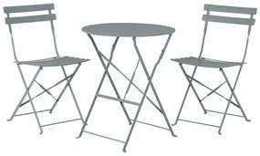 Záhradný set Flori (sivá). Vlastná spoľahlivá doprava až k Vám domov. 1011674