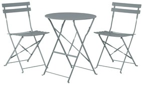 Záhradný set Flori (sivá). Vlastná spoľahlivá doprava až k Vám domov. 1011674
