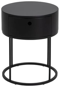 Nočný stolík COLUM čierna