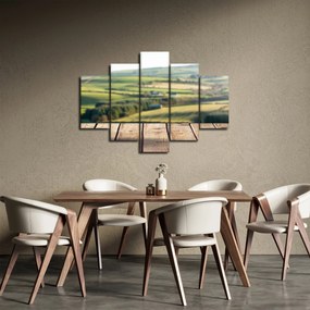 Obraz - Výhľad na krajinu (150x105 cm)