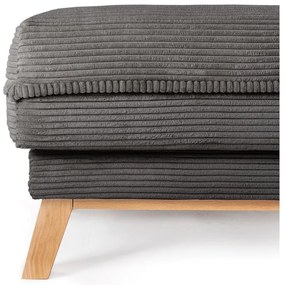 Sivá menčestrová podnožka Tori – Bonami Selection