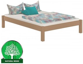 Posteľ Dora 160x200 borovica morená dub