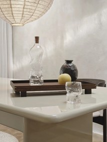 Ferm Living Pohár na vodu Dimple 270 ml – sada 2 ks
