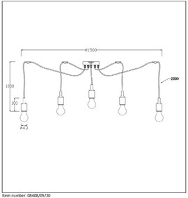 LUCIDE FIX MULTIPLE 5 ARMS