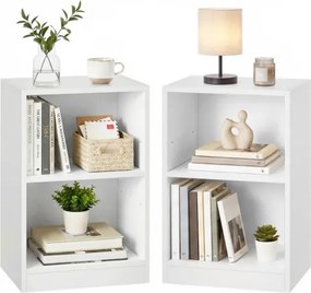 Set dvoch nočných stolíkov LET866WB01 (2 ks)
