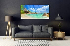 Obraz plexi Pláž more príroda 120x60 cm