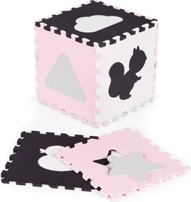 Penová podložka s plotom puzzle suchý bazén 36 kusov ECOTOYS