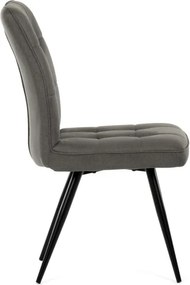 Jedálenská stolička sivá DCL-D1250 GREY3
