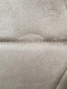 AKCIA Svetlo hnedé kancelárske kreslo AVOLA VELVET II. akosť