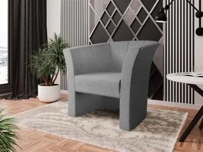 Klubové kreslo Karkor, Dostupné poťahy: ekokoža Soft 011 (čierna)